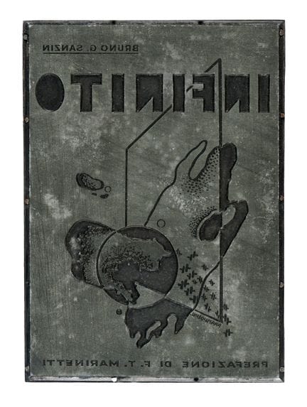 Enrico Prampolini, *Infinito (Cosmic Parable)*. Be