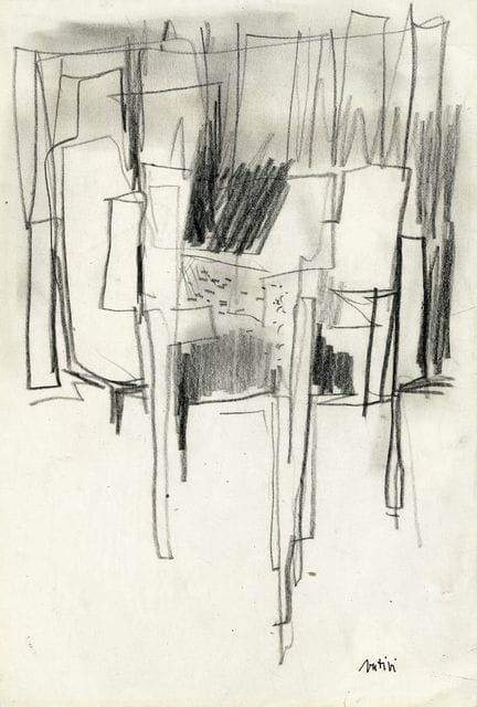 Gualtiero Nativi, Set consisting of 1 drawing and 