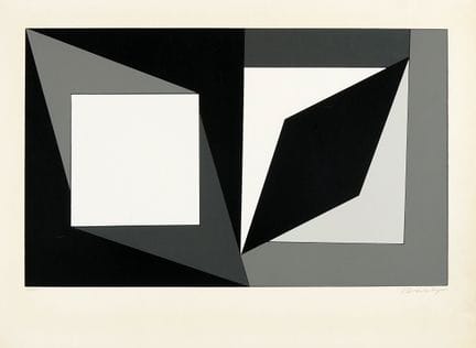 Victor Vasarely, *Composition Géométrique*. ca. 19