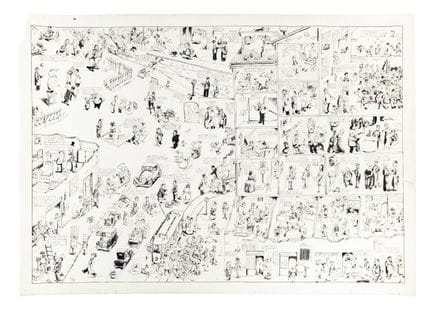 Benito Jacovitti, “Miss, I love you so much that I