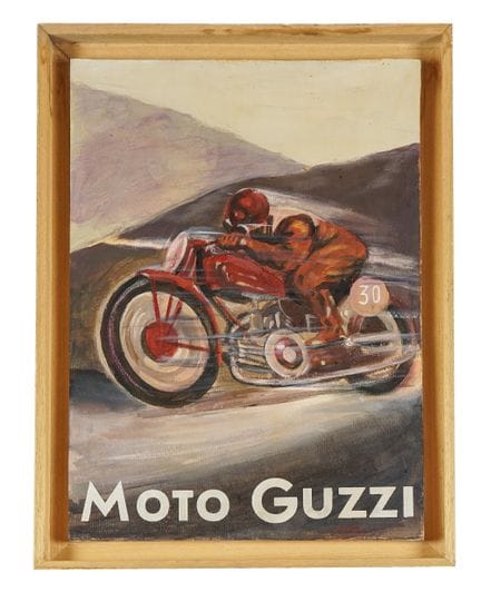 Anonymous, 20th century, Moto Guzzi. Design for an