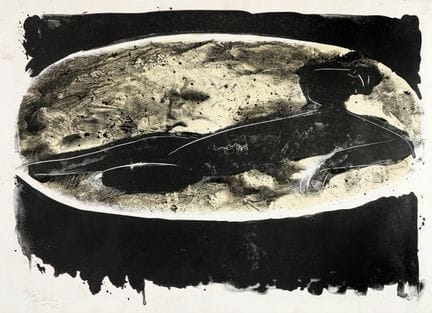 Carlo Mattioli, Untitled. 1965. Lithograph. 503 x 