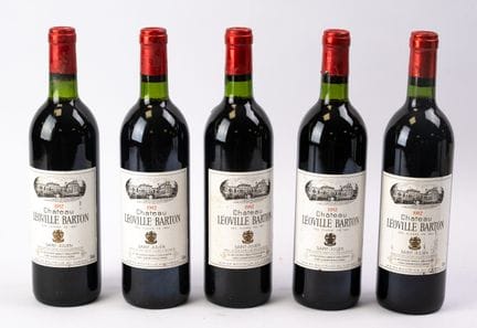Bordeaux rouge, Saint Julien, Château Léoville Bar