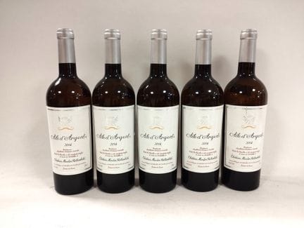 波尔多白葡萄酒，Aile d'argent，Château Mouton Rothschild，20