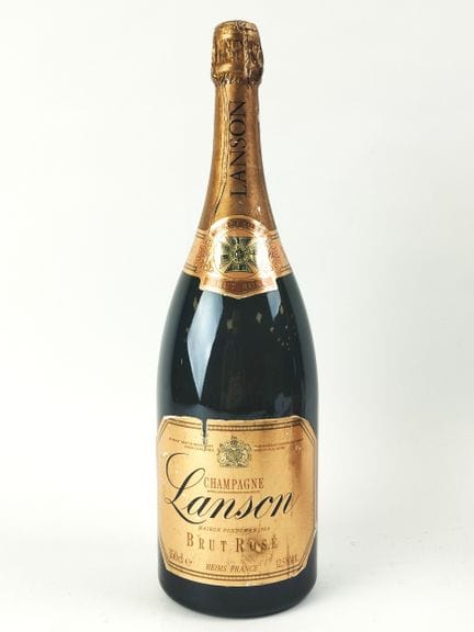 Champagner, Lanson, Brut Rosé, 1 Magnum, beschädig