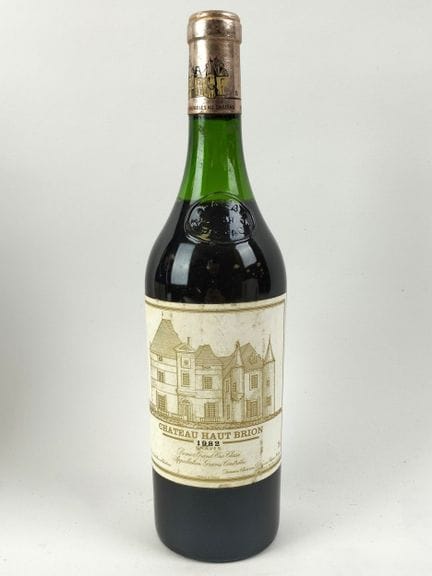 波尔多红葡萄酒，格拉夫特级酒庄，奥比昂酒庄，1982 年，1 瓶