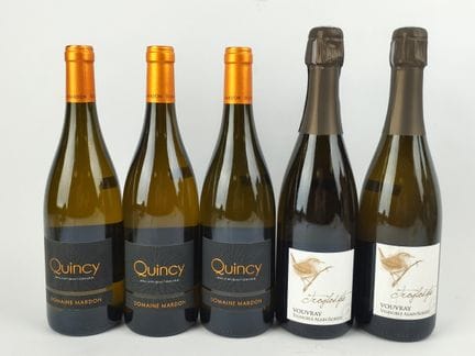 Loire, ensemble comprenant :
- Quincy blanc, Domai
