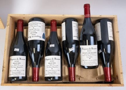 Rotwein aus dem Burgund, Beaune, Hospices de Beaun