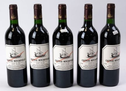 Bordeaux rouge, Saint Julien, Château Beychevelle,