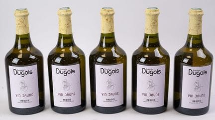 汝拉，黄酒，阿尔布瓦，杜戈酒庄，2014年，5瓶，每瓶62 cL