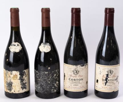 Rotwein aus dem Burgund, Corton Grand Cru, Virgini