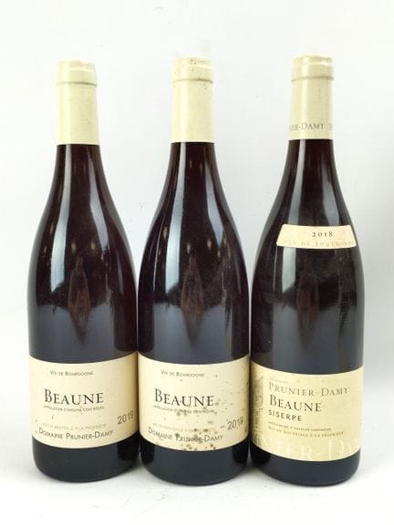 Rotwein aus dem Burgund, Beaune, Prunier-Damy, 201