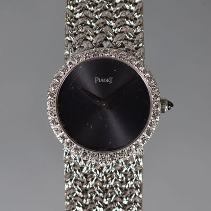 PIAGET
Wristwatch with a white gold case and brace