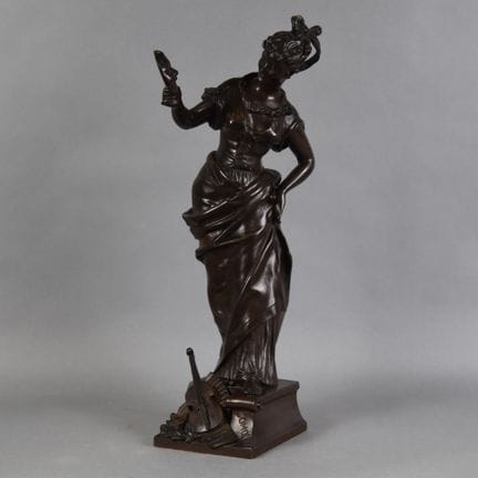 ROUSSEAU (siglos XIX-XX)
«Comoedia»
Bronce con pát