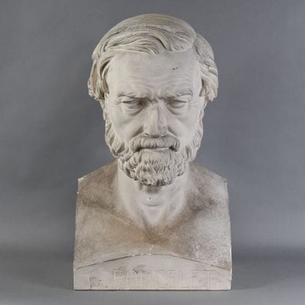 IMPORTANT plaster bust depicting General Jean-Vict