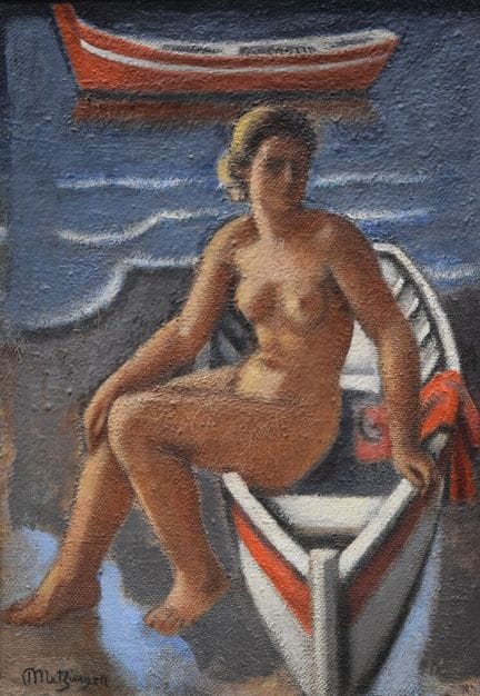 Jean METZINGER (1883-1956)
Mujer con barca, hacia 