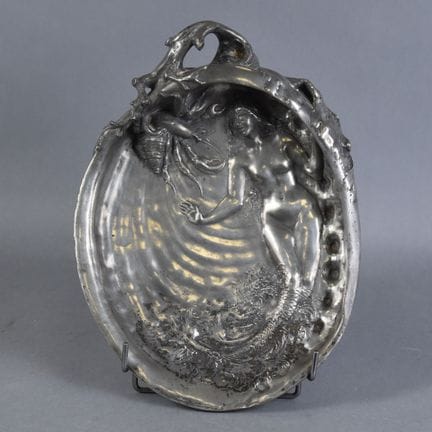 Alexandre VIBERT (1847–1909)
A conch-shaped pewter