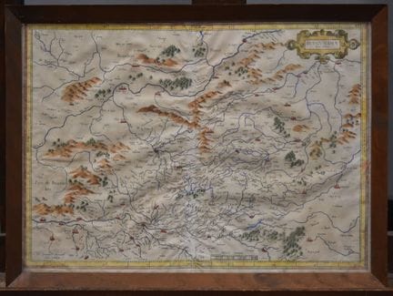Gerard MERCATOR (1512-1594), Según
«Burgundia Duca