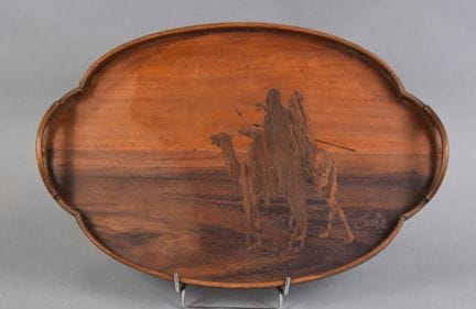GALLE Company (1904–1936)
Serving tray with two ha