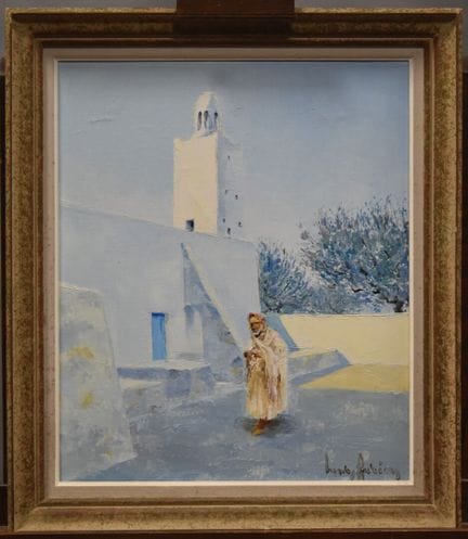Henry FARION (?-1991)
«Djerba, Túnez»
Óleo sobre l