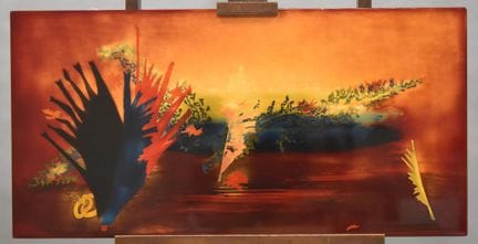Bernard DUNAND (1908-1998)
«Paisaje abstracto»
Pan