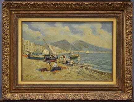 Gustave FLASSCHOEN (1868-1940)
«Bañistas en la bah