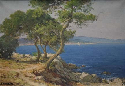 Fernand DESAIRE (1885-1958)
«A orillas del mar»
Li