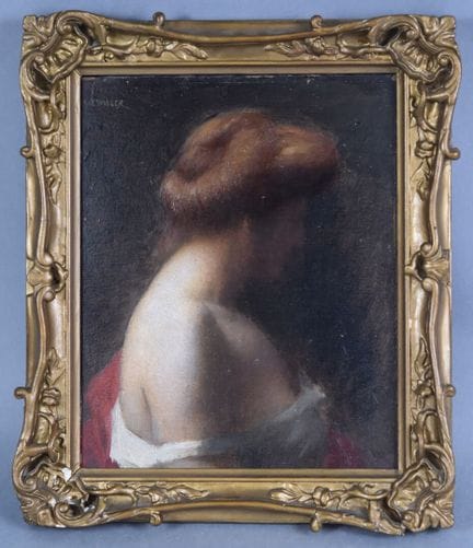 Augustin ZWILLER (1850-1939)
«Retrato de mujer de 