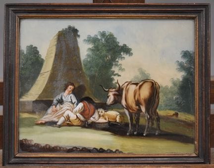 PORTAVASOS con una representación del descanso del