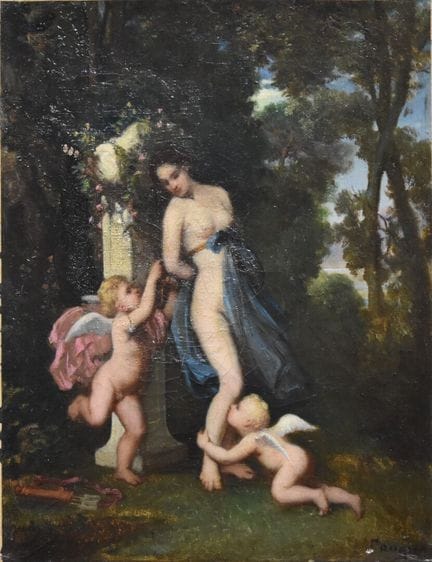 Jean Marius FOUQUE (1822-1880), Atribuido a 
«Jove