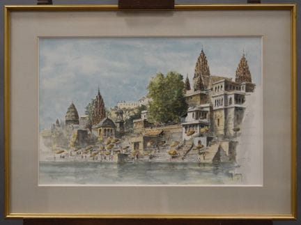 Louis Henry LEMIRRE (1929-2000)
«Benarés (Varanasi