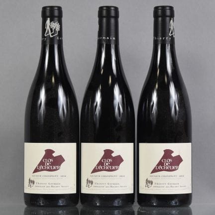 3 botellas de SAUMUR CHAMPIGNY Clos de l'échelier 