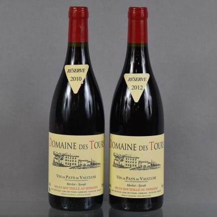 2 Flaschen: 1 Flasche „VIN DE PAYS VAUCLUSE“ Merlo