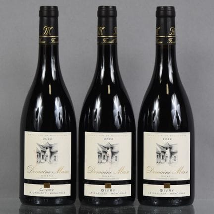 3 botellas de GIVRY, LE CREUZOT Monopole (tinto) 2