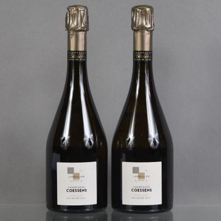 2 Flaschen CHAMPAGNE COESSENS Blanc de Noirs Extra