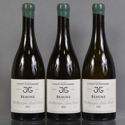 3 botellas de BEAUNE, EN MONTAGNE SAINT-DESIRE (bl