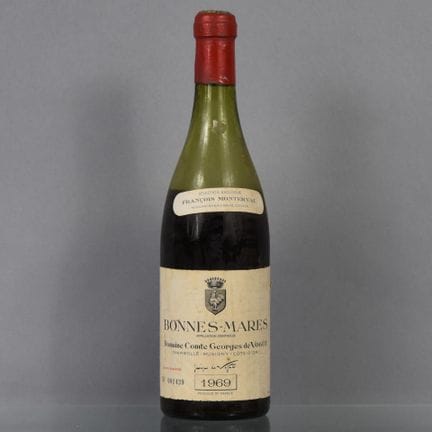1 Flasche BONNES-MARES Grand Cru 1969 Comte George