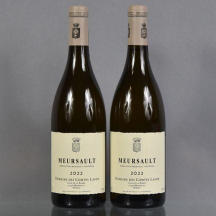 2 botellas de MEURSAULT 2022 Domaine des Comtes La