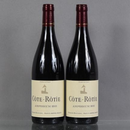 2 botellas de COTE-ROTIE Ampodium 2011, Domaine Ro