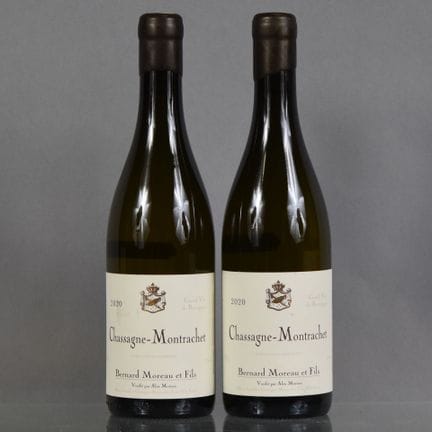 2 Bouteilles CHASSAGNE-MONTRACHET (Blanc) 2020 Dom