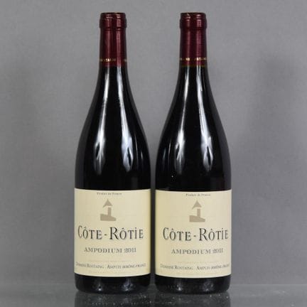 2 botellas de COTE-ROTIE Ampodium 2011, Domaine Ro