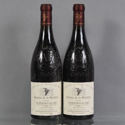 2 botellas de CHATEAUNEUF-DU-PAPE Cuvée de la Rein