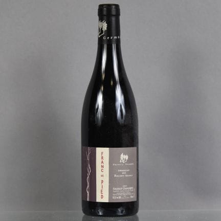 1 botella de SAUMUR CHAMPIGNY Franc de pied 2013 D