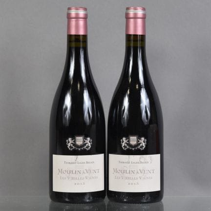 2 botellas de MOULIN-A-VENT Les Vieilles Vignes 20