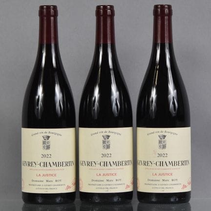 3 bottles of Gevrey-Chambertin La Justice 2022, Do