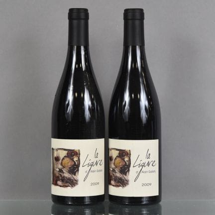 2 botellas de COTES DU VIVARAIS La Ligure 2009 Ala