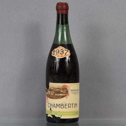 1 Flasche CHAMBERTIN Grand Cru 1937 Drouhin-Laroze