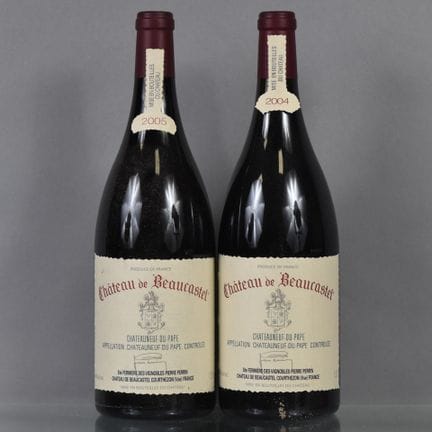 2 magnums: 1 magnum de CHATEAUNEUF-DU-PAPE Château