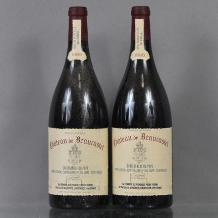 2 magnums: 1 magnum de CHATEAUNEUF-DU-PAPE Château