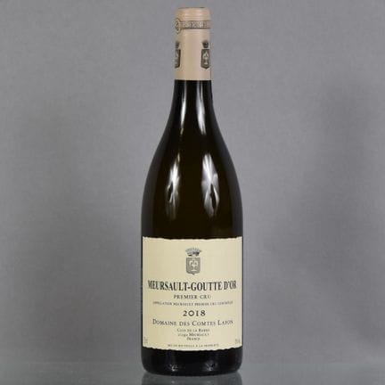 1 botella de MEURSAULT-GOUTTE D'OR 1er Cru 2018 Do